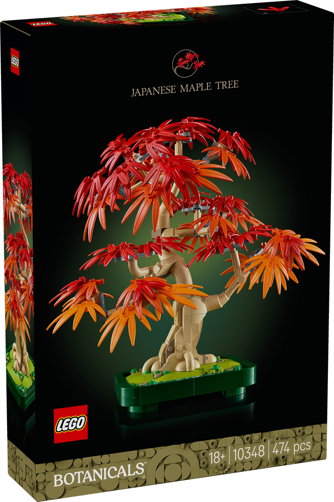 LEGO BOTANICALS BONSAI DI ACERO ROSSO GIAPPONESE 10348
