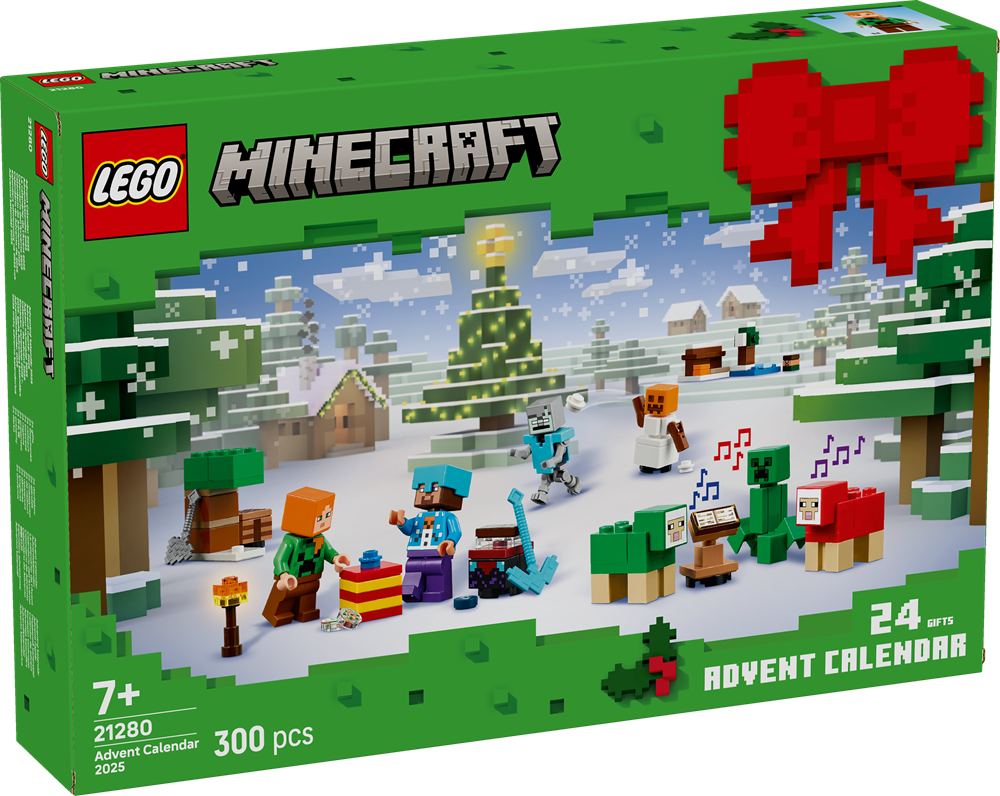 LEGO MINECRAFT CALENDARIO DELL’AVVENTO 2025 21280