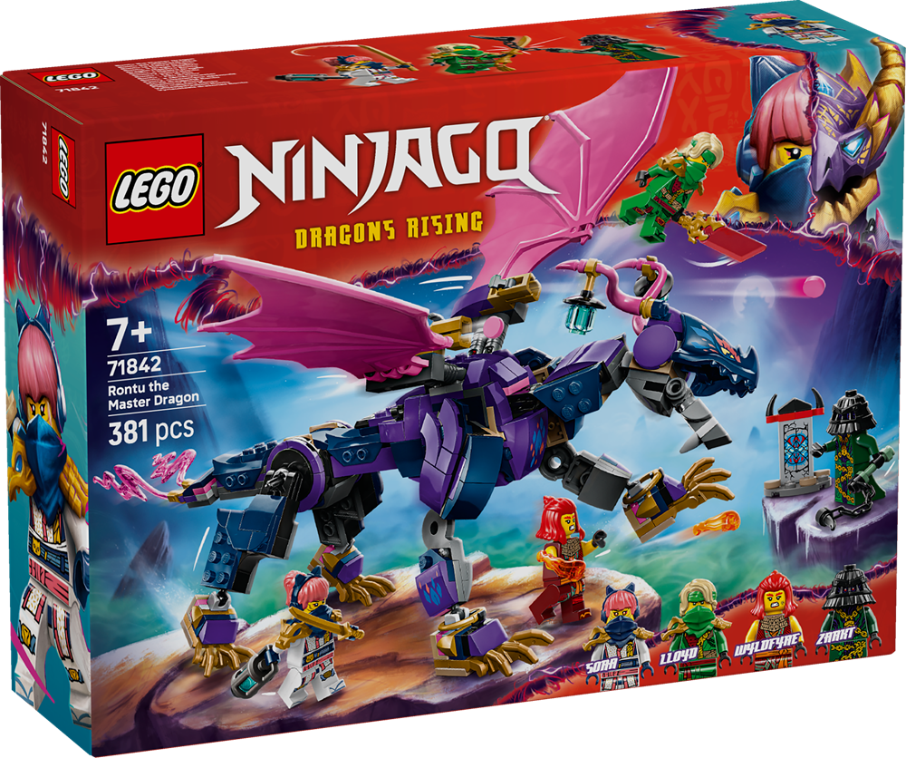 LEGO NINJAGO RONTU, IL DRAGO MAESTRO 71842