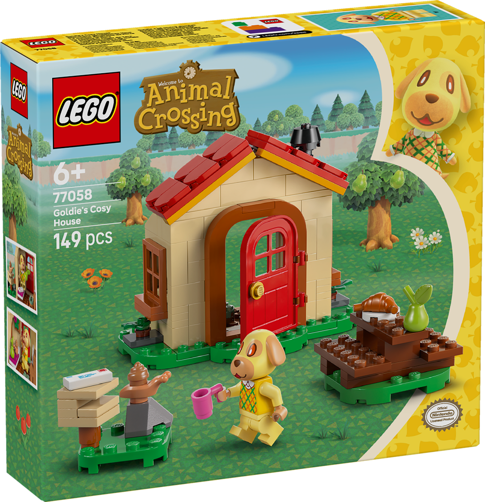 LEGO ANIMAL CROSSING LA CASETTA DI DORA 77058