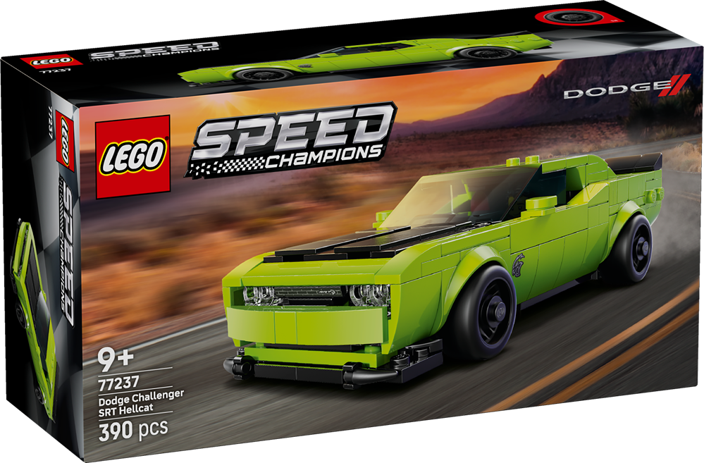 LEGO SPEED CHAMPIONS SPORTS CAR DODGE CHALLENGER SRT HELLCAT 77237