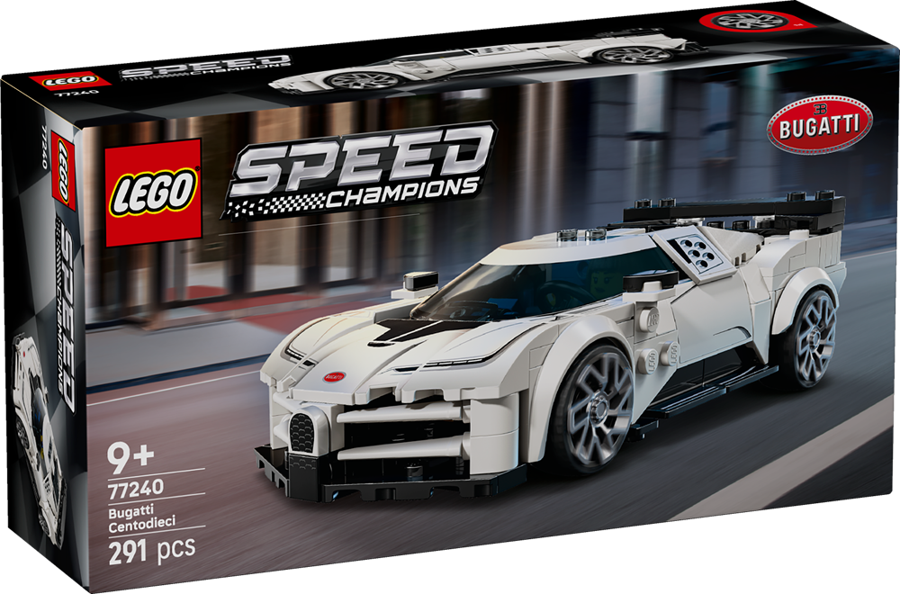 LEGO SPEED CHAMPIONS HYPER SPORTS CAR BUGATTI CENTODIECI 77240