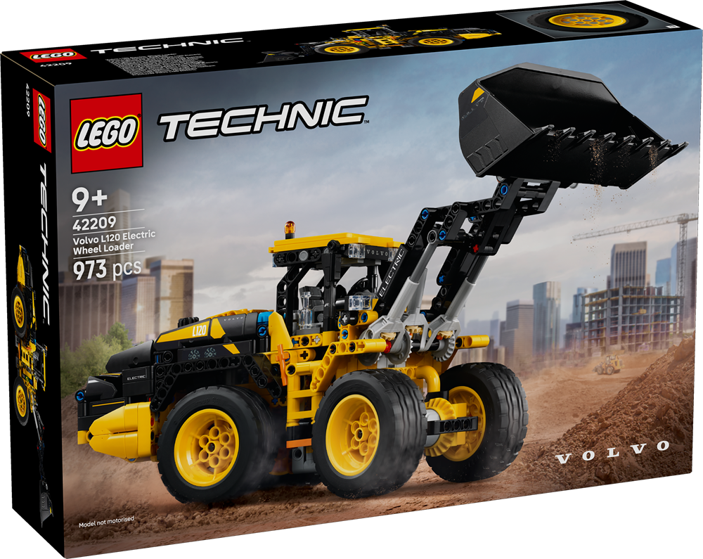 LEGO TECHNIC PALA GOMMATA VOLVO L120 ELECTRIC 42209