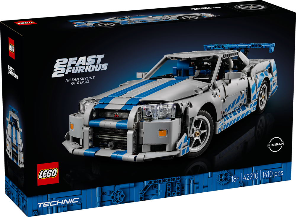 LEGO TECHNIC AUTO NISSAN SKYLINE GT-R (R34) 2 FAST 2 FURIOUS 42210