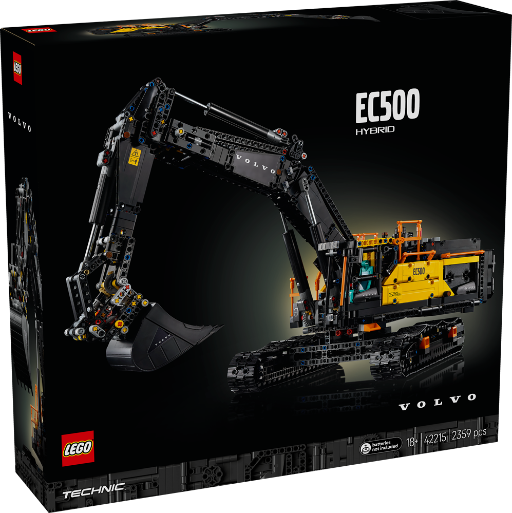 LEGO TECHNIC ESCAVATORE VOLVO EC500 HYBRID 42215