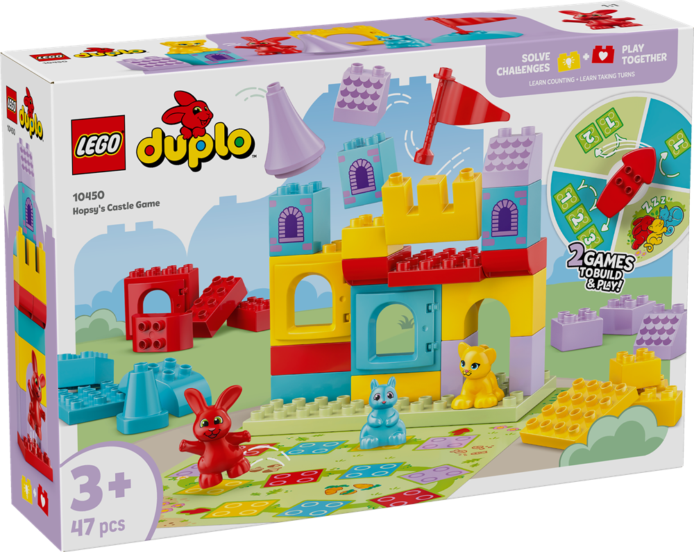 LEGO DUPLO TOWN GIOCO AL CASTELLO CON SALTERELLO 10450