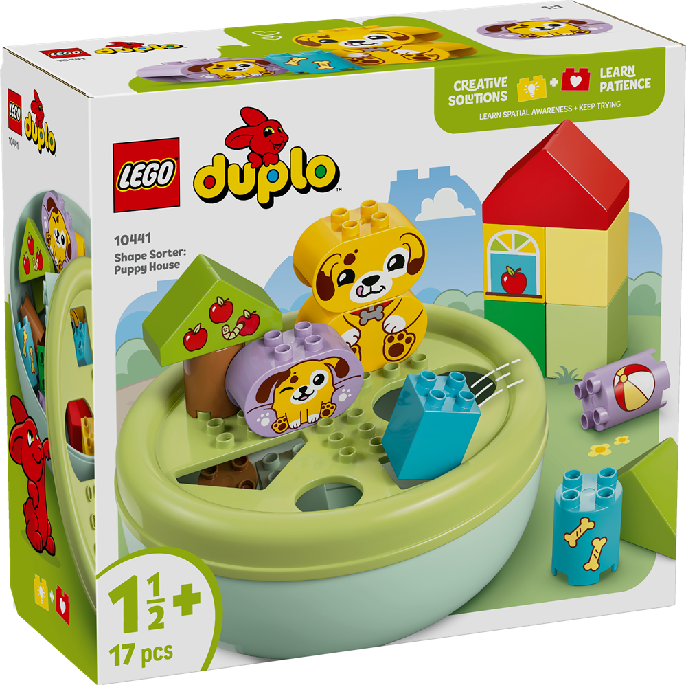 LEGO DUPLO MY FIRST SMISTA-FORME: CASETTA DEL CUCCIOLO 10441