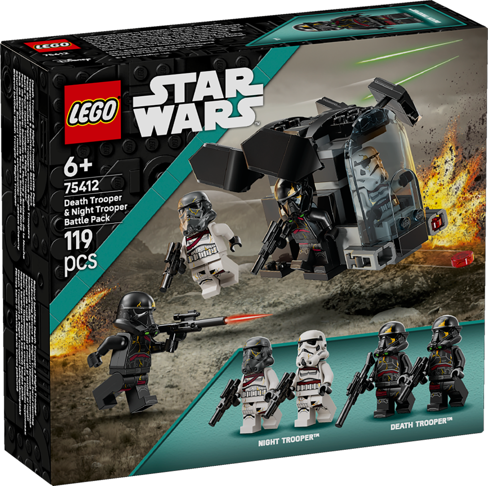 LEGO STAR WARS TM BATTLE PACK DEATH TROOPER E NIGHT TROOPER 75412
