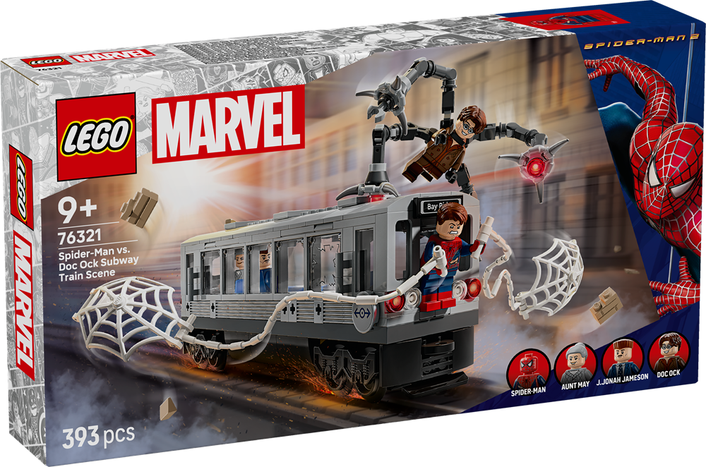 LEGO SUPER HEROES SPIDER-MAN CONTRO DOC OCK: DUELLO SUL TRENO 76321