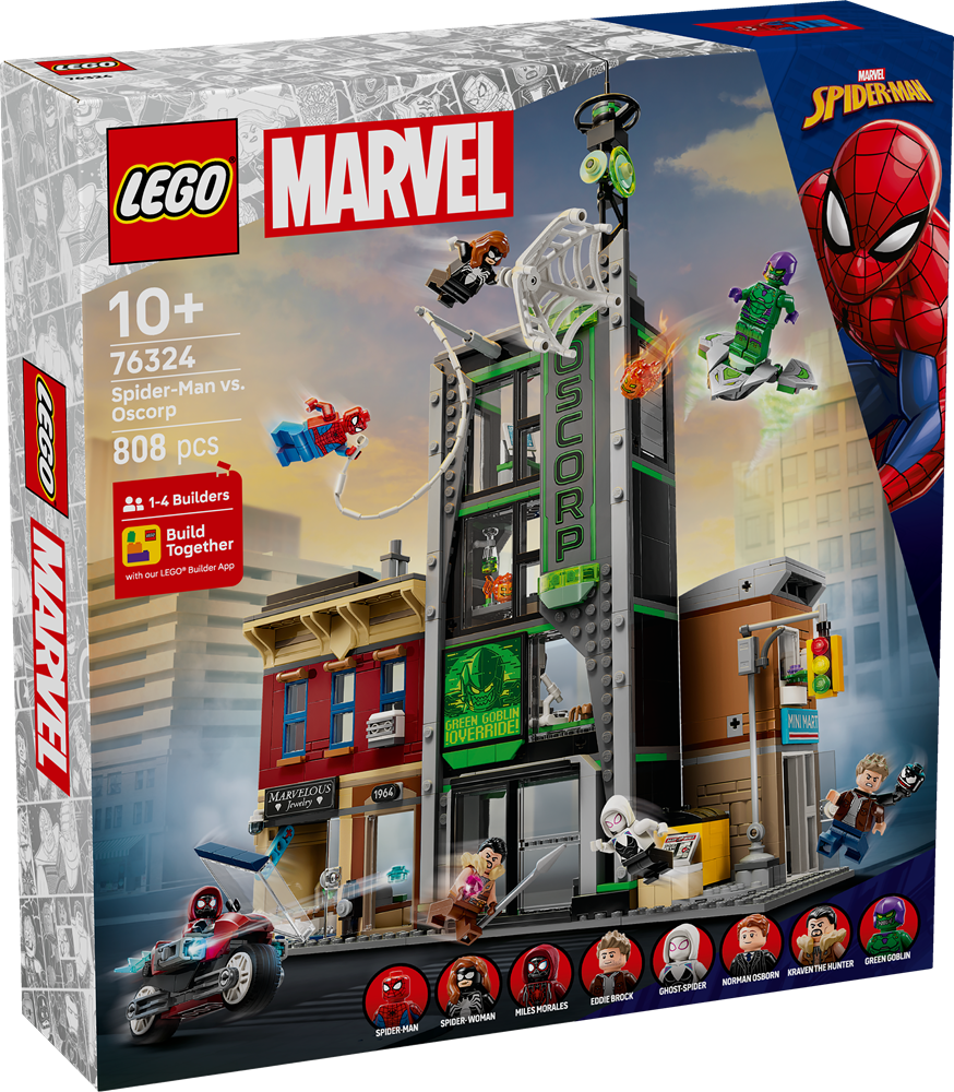 LEGO SUPER HEROES SPIDER-MAN CONTRO OSCORP 76324