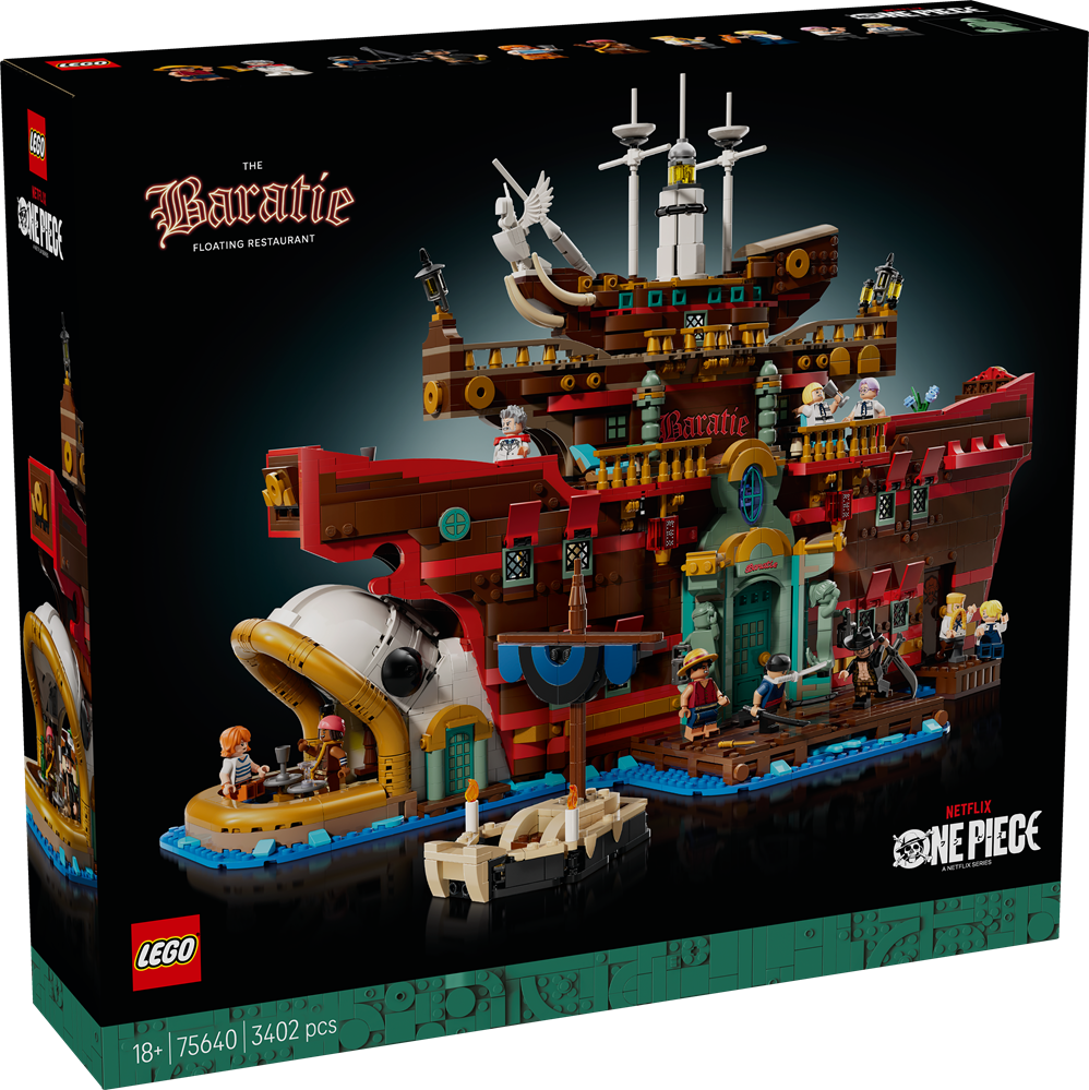 LEGO ONE PIECE BARATIE, IL RISTORANTE GALLEGGIANTE 75640