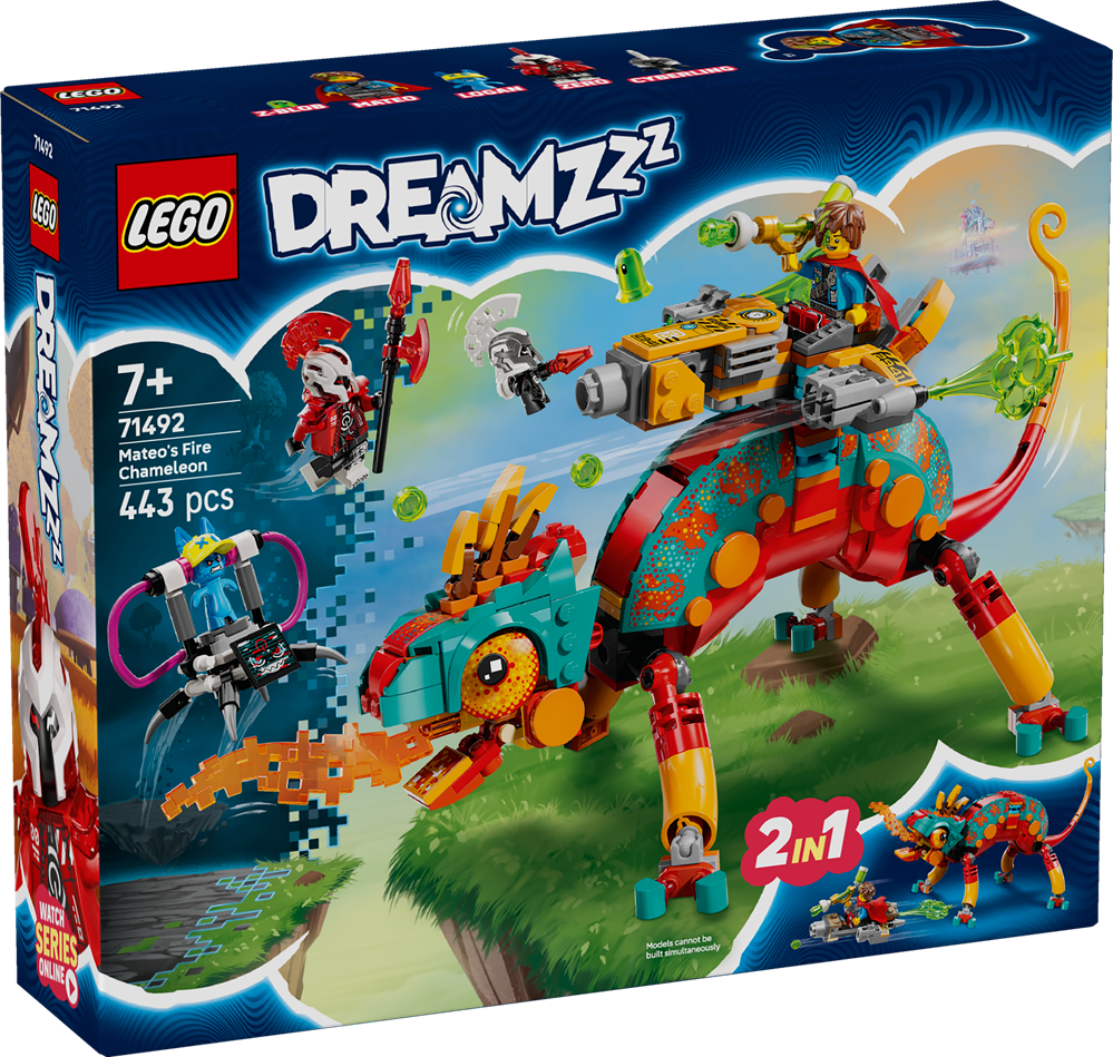 LEGO DREAMZZZ IL CAMALEONTE DI FUOCO DI MATEO 71492