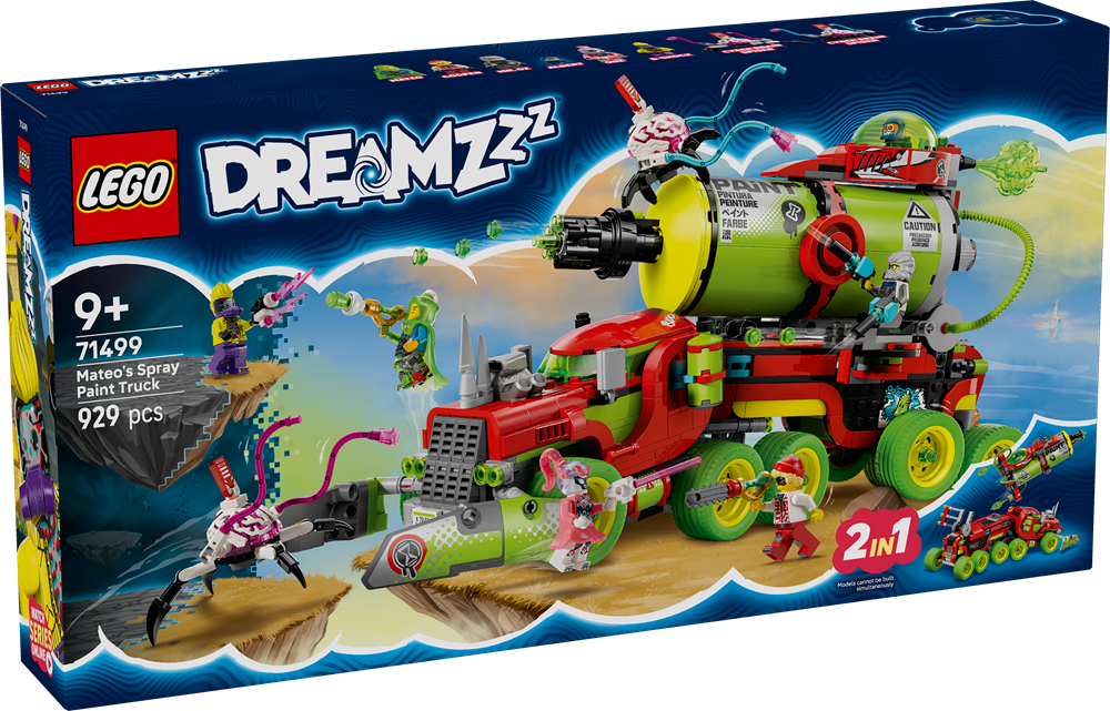 LEGO DREAMZZZ IL CAMION DELLA VERNICE SPRAY DI MATEO 71499