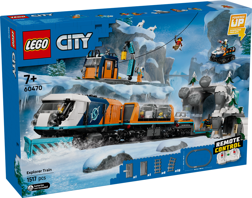 LEGO LEGO CITY TRENO ESPRESSO ARTICO DEGLI ESPLORATORI 60470