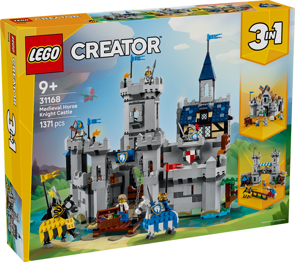 LEGO LEGO CREATOR CASTELLO DEL CAVALIERE MEDIEVALE 31168