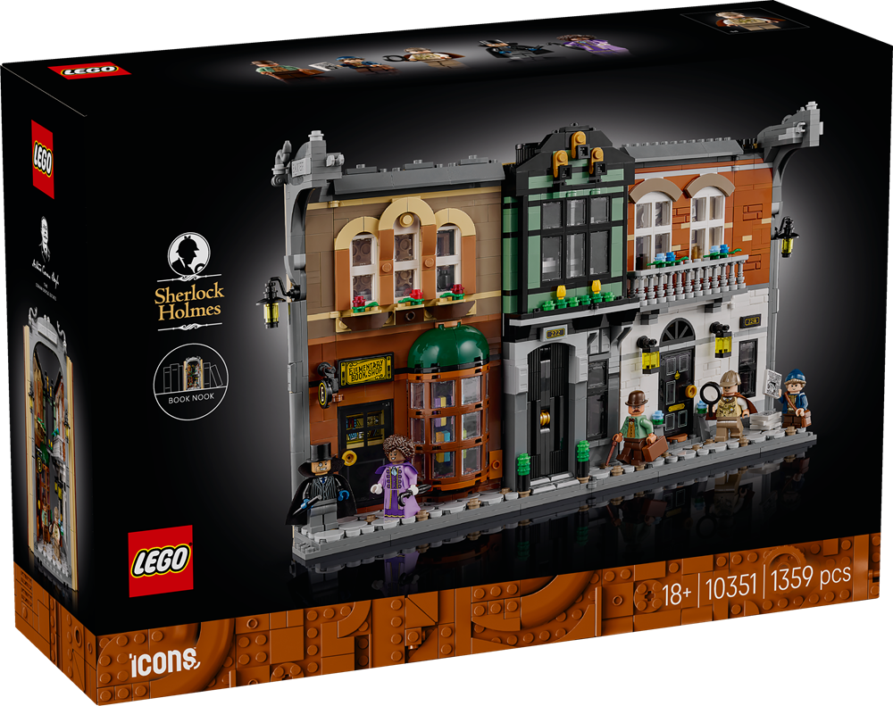 LEGO ICONS SHERLOCK HOLMES: BOOK NOOK 10351