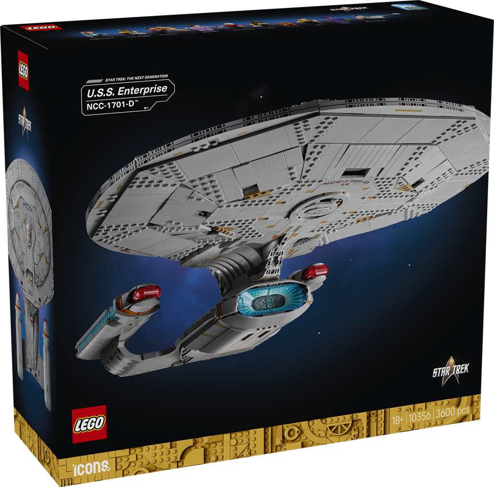 LEGO ICONS STAR TREK: U.S.S. ENTERPRISE NCC-1701-D™ 10356