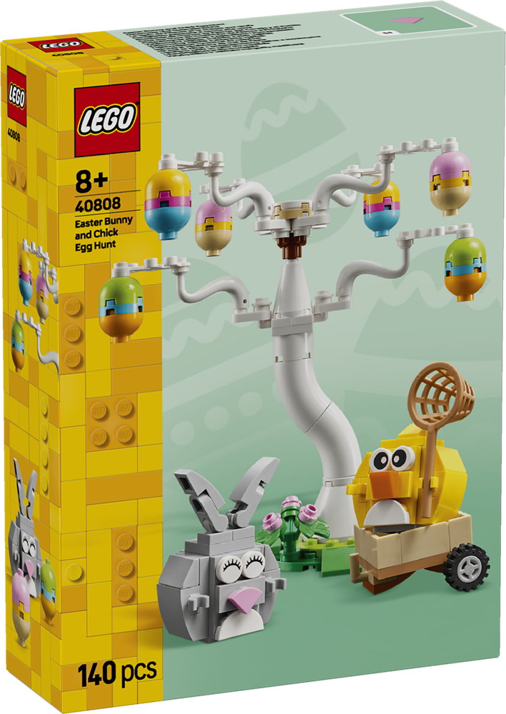 LEGO LEGO ICONIC CONIGLIETTO PASQUALE E CACCIA ALLE UOVA 40808