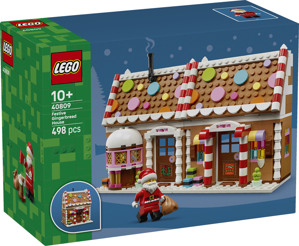 LEGO ICONIC CASA DI PAN DI ZENZERO FESTIVA 40809