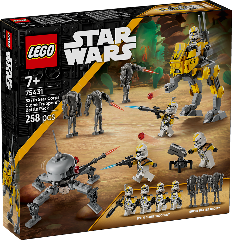 LEGO STAR WARS TM BATTLE PACK 327° STAR CORPS DI CLONE TROOPERS™ 75431