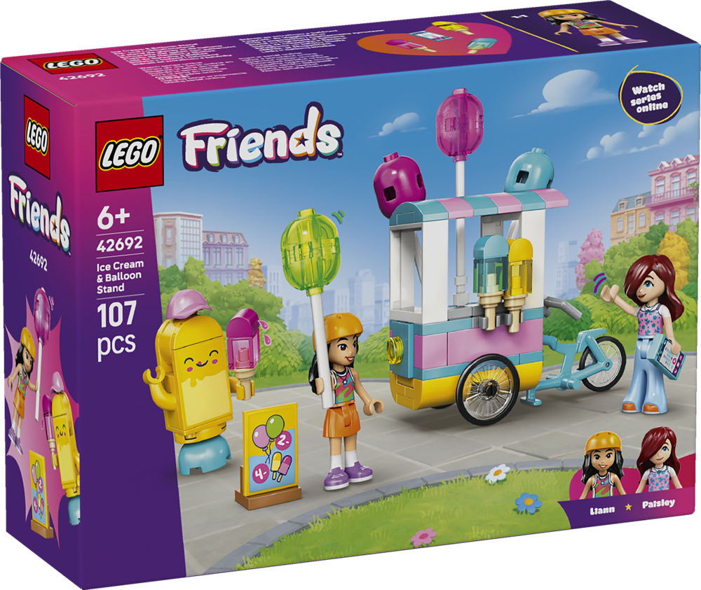 LEGO LEGO FRIENDS BANCARELLA DEI GELATI CON PALLONCINI 42692