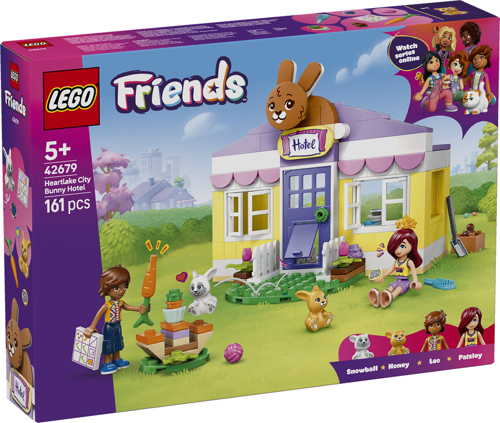 LEGO LEGO FRIENDS HOTEL DEI CONIGLI DI HEARTLAKE CITY 42679
