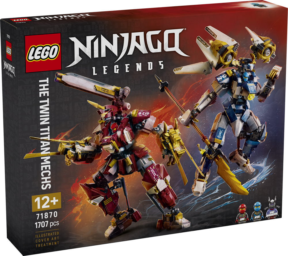 LEGO NINJAGO MECH TITANICI GEMELLI 71870