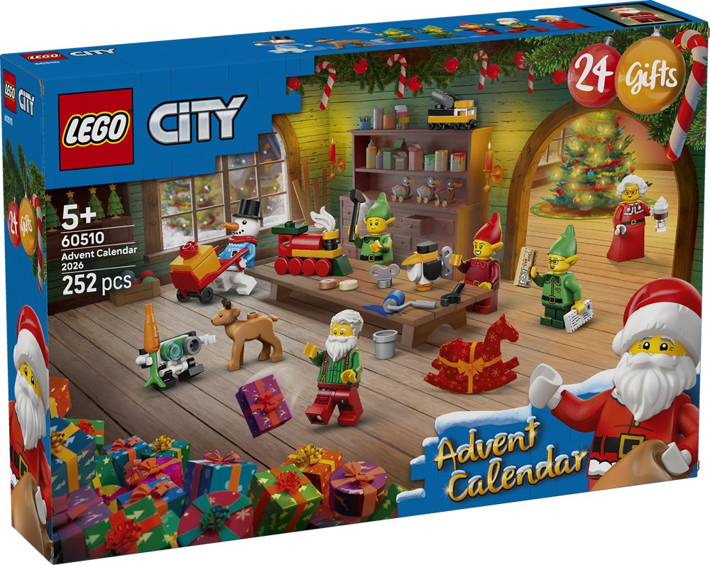 LEGO CITY CALENDARIO DELL’AVVENTO 2026 60510