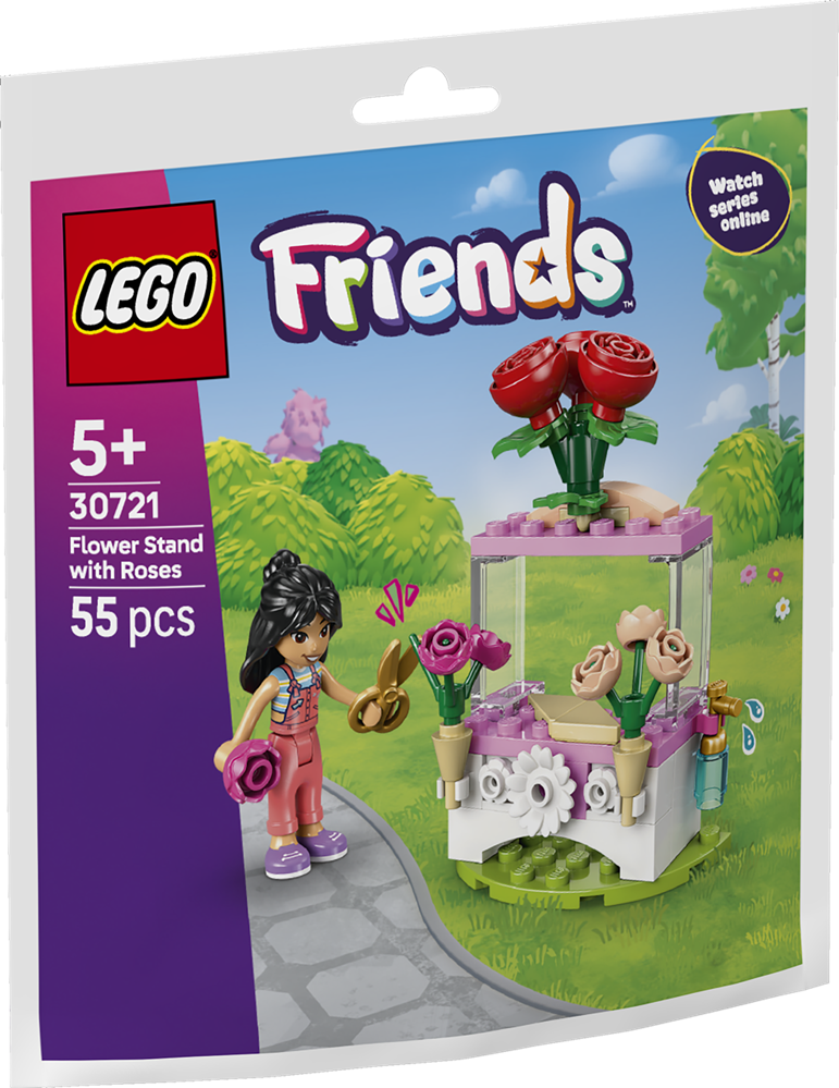 LEGO LEGO FRIENDS BANCARELLA DI FIORI CON ROSE 30721