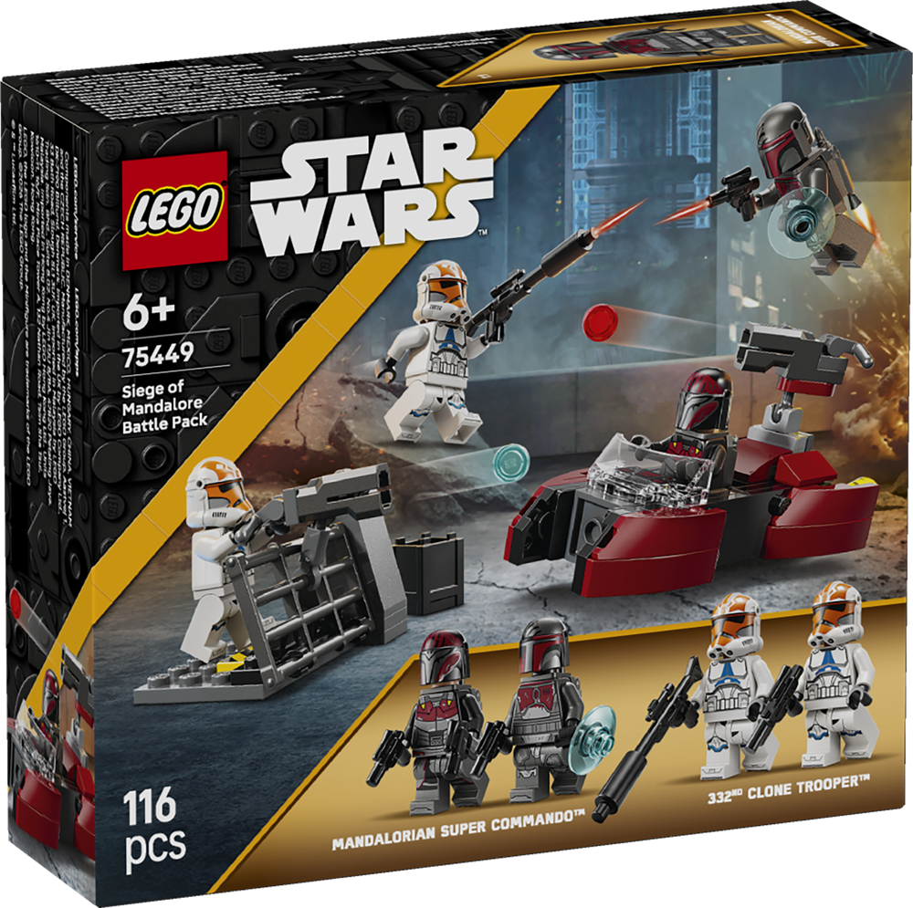 LEGO STAR WARS TM BATTLE PACK ASSEDIO DI MANDALORE 75449