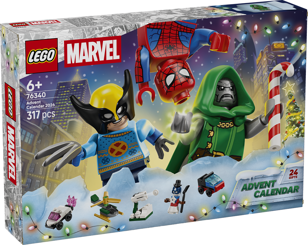 LEGO SUPER HEROES CALENDARIO DELL’AVVENTO 2026 76340