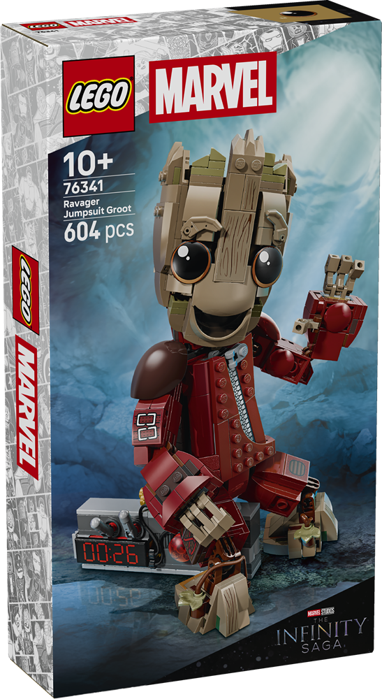 LEGO SUPER HEROES GROOT IN TUTA DA RAVAGER 76341