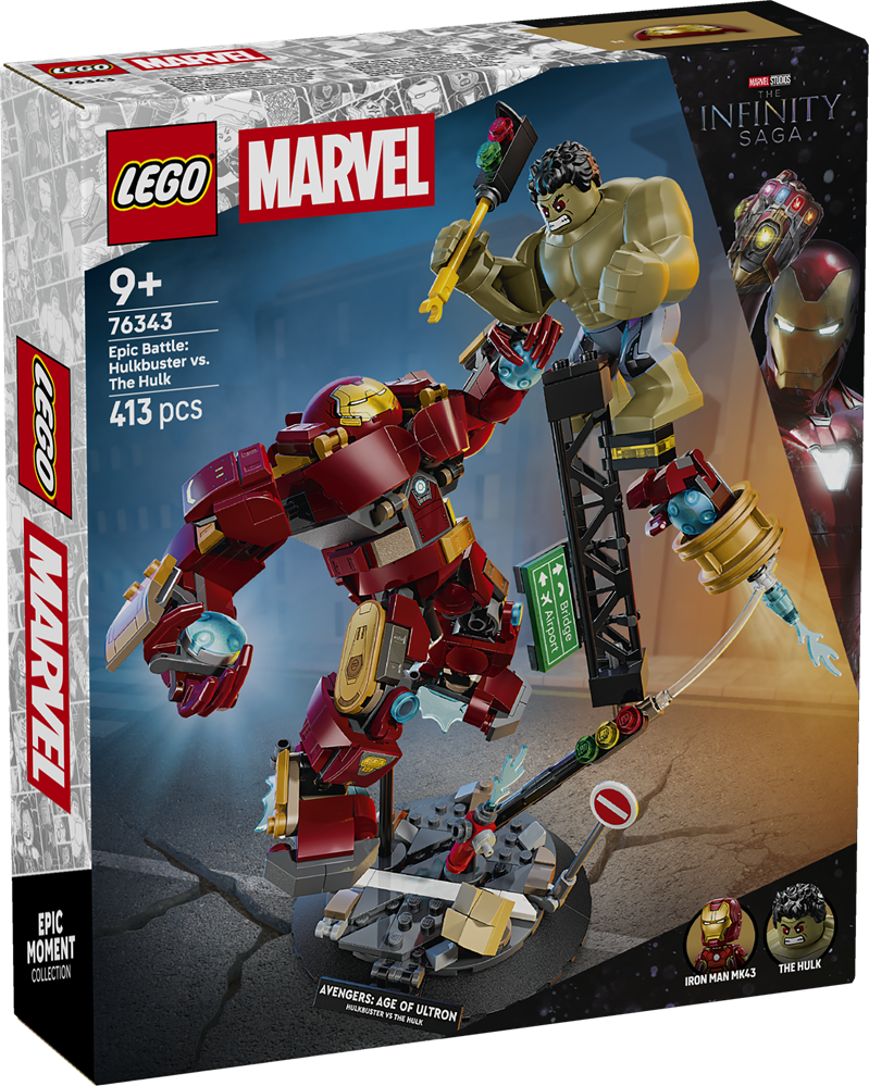 LEGO SUPER HEROES BATTAGLIA EPICA: HULKBUSTER VS. THE HULK 76343