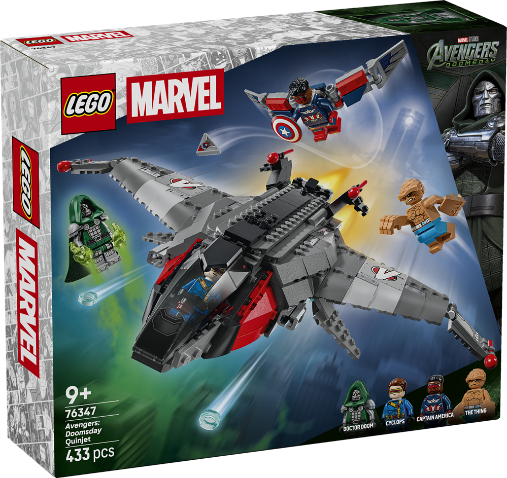 LEGO SUPER HEROES AVENGERS: DOOMSDAY QUINJET 76347