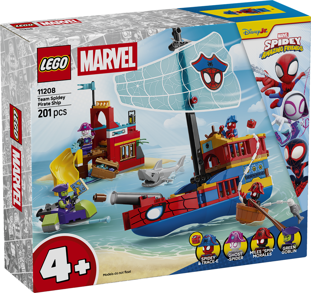 LEGO SPIDEY NAVE PIRATA DEL TEAM SPIDEY 11208