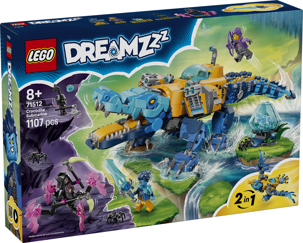 LEGO DREAMZZZ SOTTOMARINO COCCODRILLO 71512