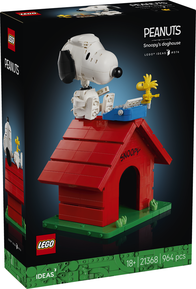 LEGO IDEAS PEANUTS: LA CUCCIA DI SNOOPY 21368