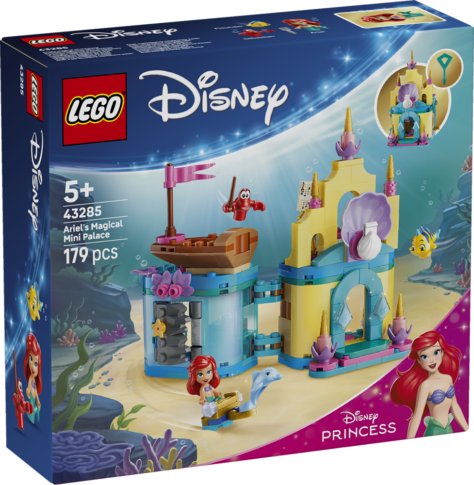LEGO DISNEY PRINCESS IL MAGICO MINI-PALAZZO DI ARIEL 43285