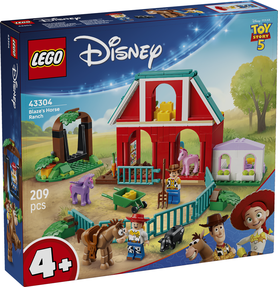 LEGO DISNEY PIXAR BLAZE'S HORSE RANCH 43304