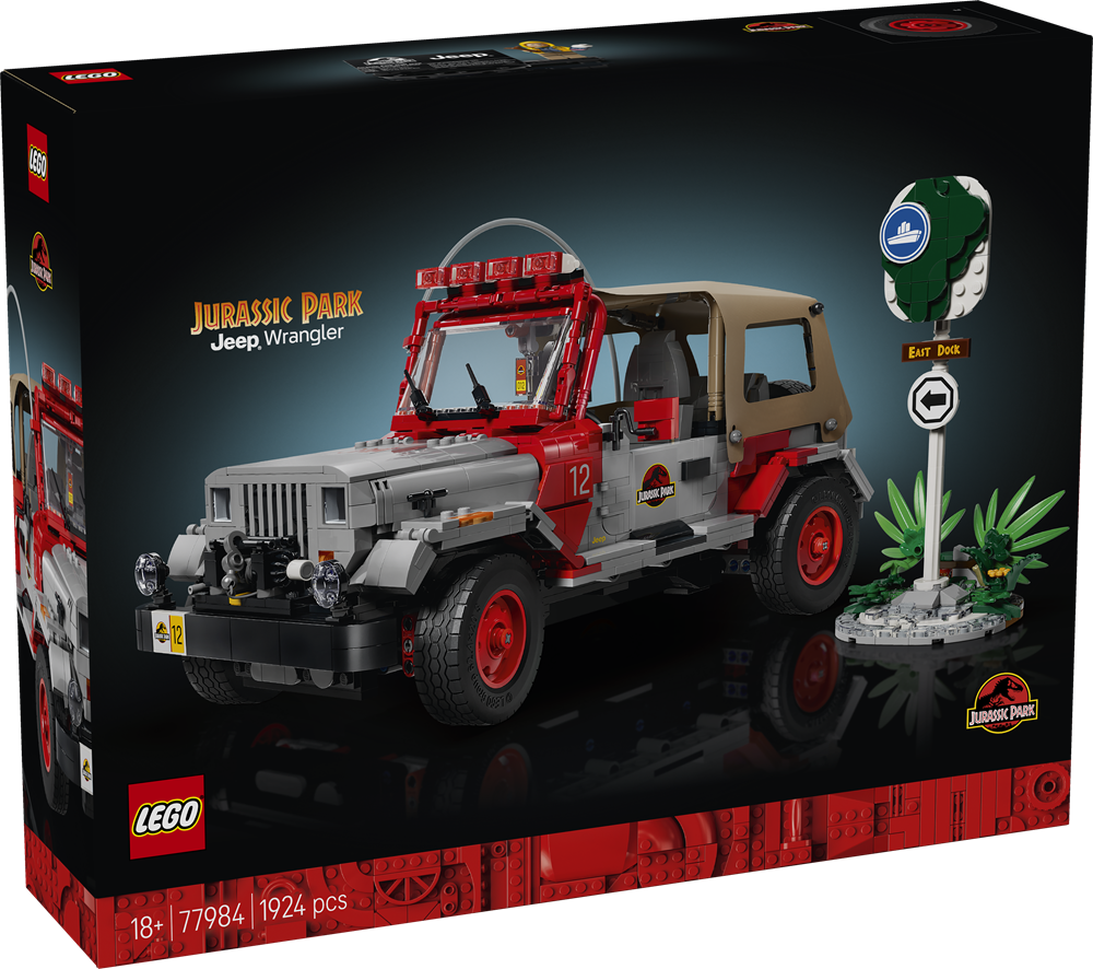 LEGO JURASSIC WORLD JURASSIC PARK JEEP® WRANGLER 77984