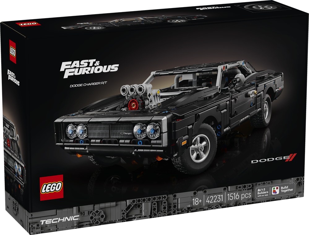 LEGO TECHNIC AUTO DODGE CHARGER R/T FAST AND FURIOUS 42231
