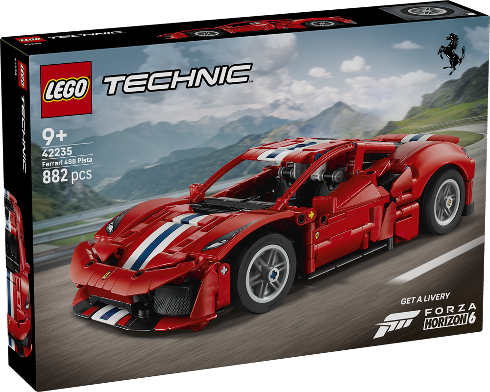 LEGO TECHNIC AUTO FERRARI 488 PISTA 42235