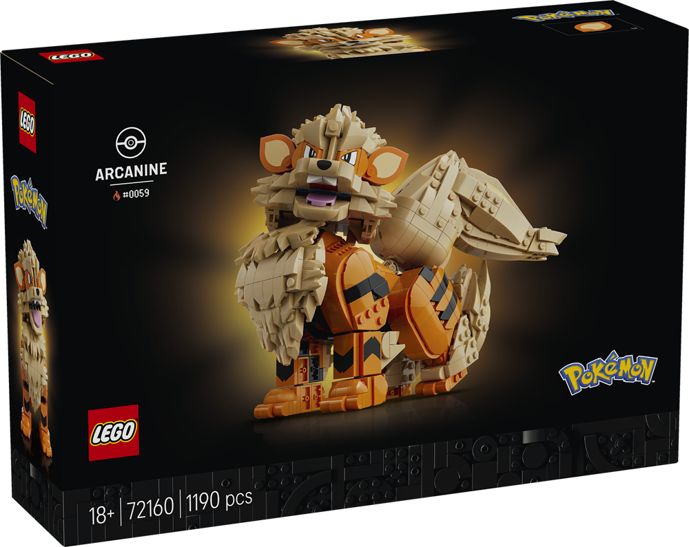 LEGO POKÉMON ARCANINE 72160