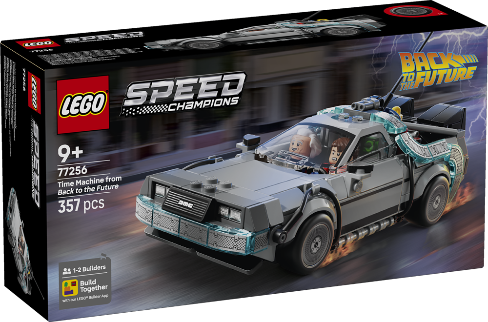LEGO SPEED CHAMPIONS MACCHINA DEL TEMPO DI RITORNO AL FUTURO 77256