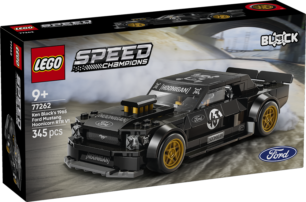 LEGO SPEED CHAMPIONS FORD MUSTANG ‘65 HOONICORN V1 DI KEN BLOCK 77262