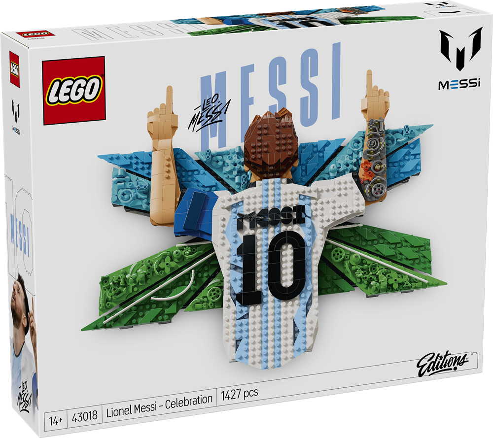 LEGO EDITIONS FOOTBALL LIONEL MESSI – CELEBRAZIONE 43018