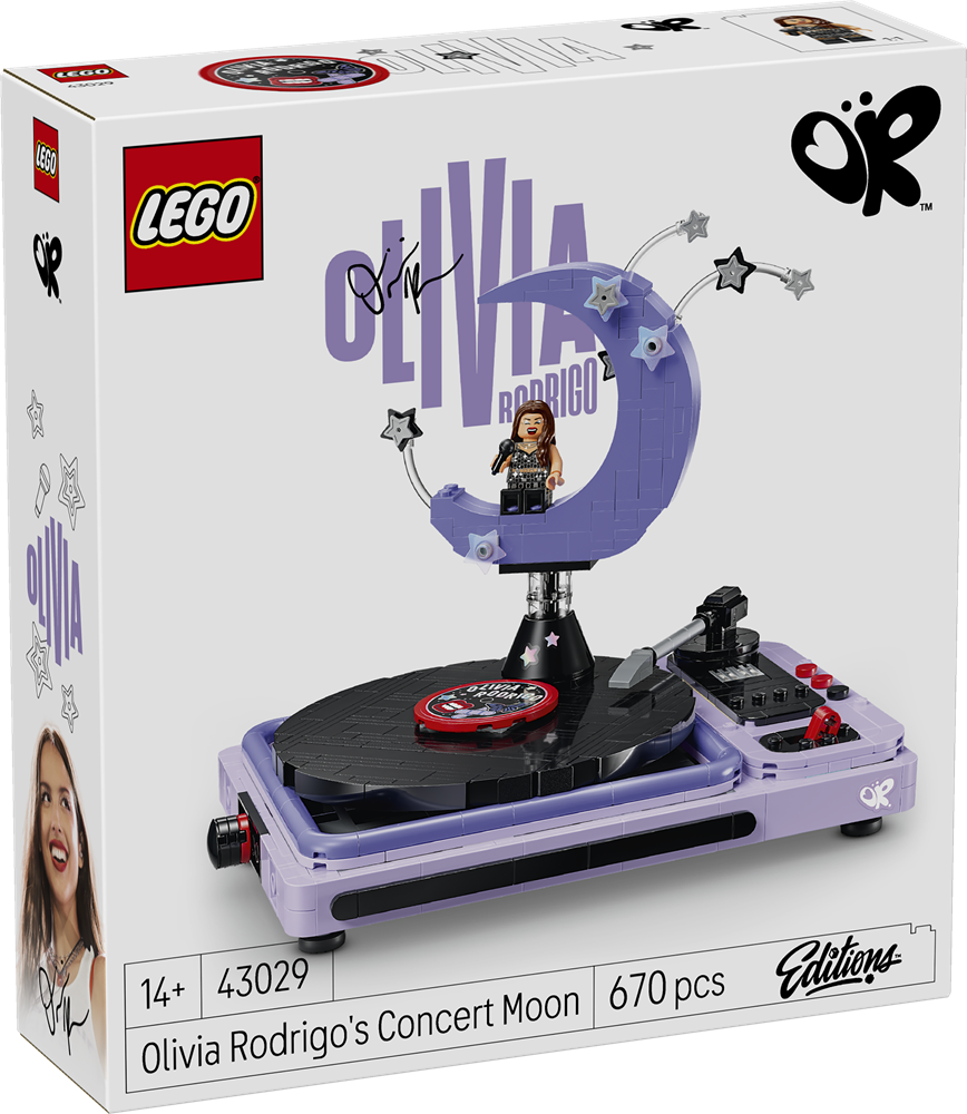 LEGO EDITIONS MUSIC LA MEZZALUNA DEL CONCERTO DI OLIVIA RODRIGO 43029