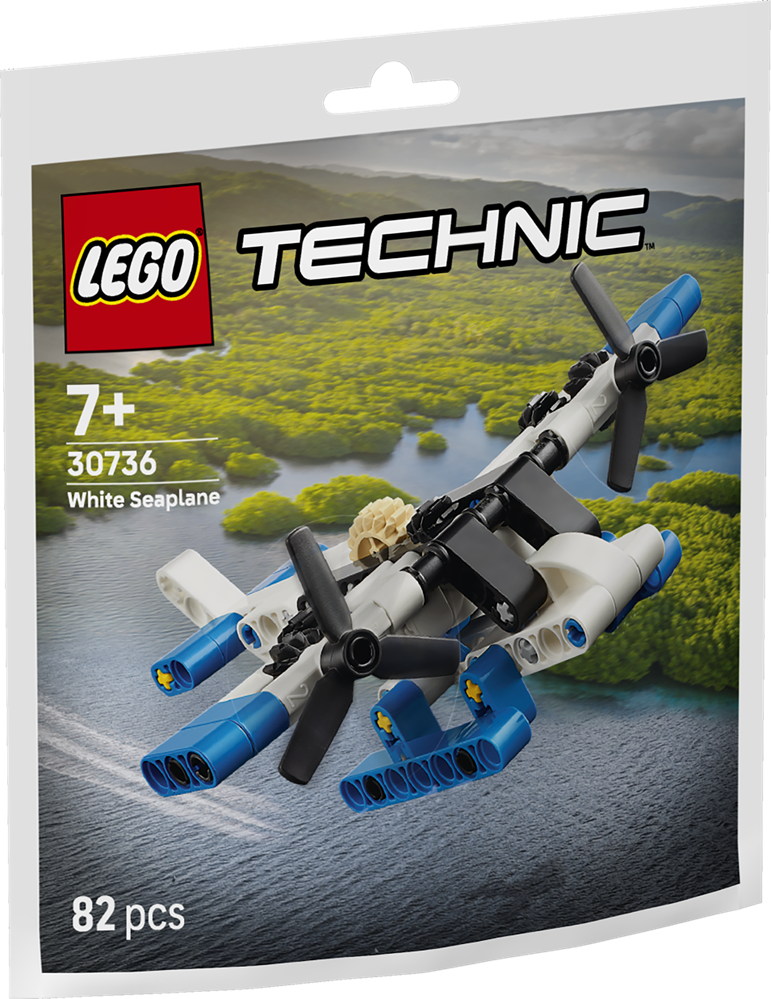 LEGO TECHNIC IDROVOLANTE BIANCO 30736