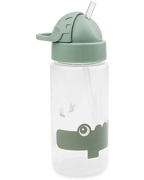DONE BY DEER BORRACCIA ANTIGOCCIA CON CANNUCCIA - CROCO - VERDE 350 ML