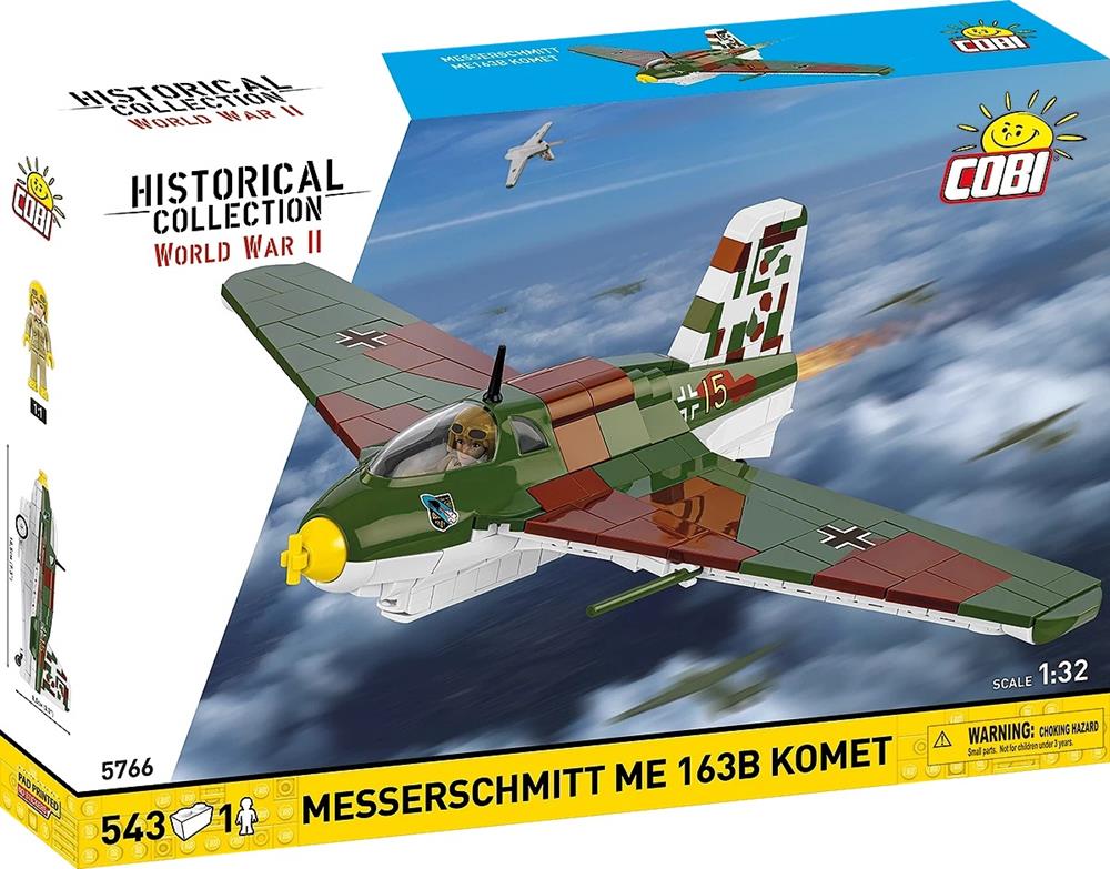 COBI HISTORICAL COLLECTION WWII MESSERSCHMITT ME 163B KOMET 5766 COBI HISTORICAL COLLECTION WWII MESSERSCHMITT ME 163B KOMET 5766